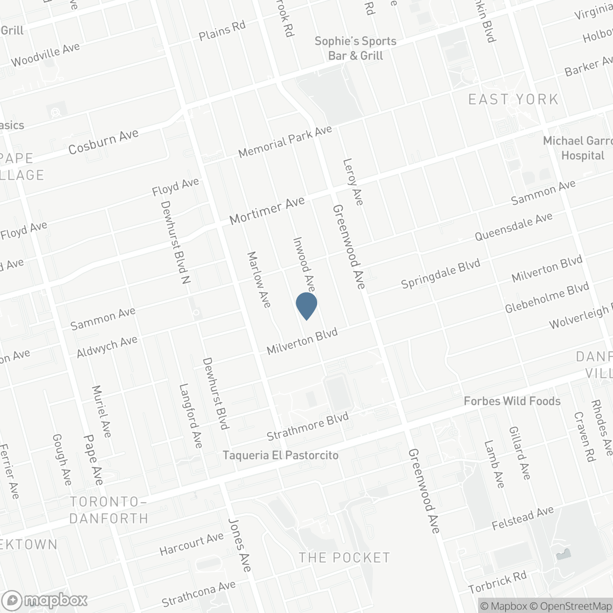 22 INWOOD AVENUE, Toronto, Ontario M4J 3Y3